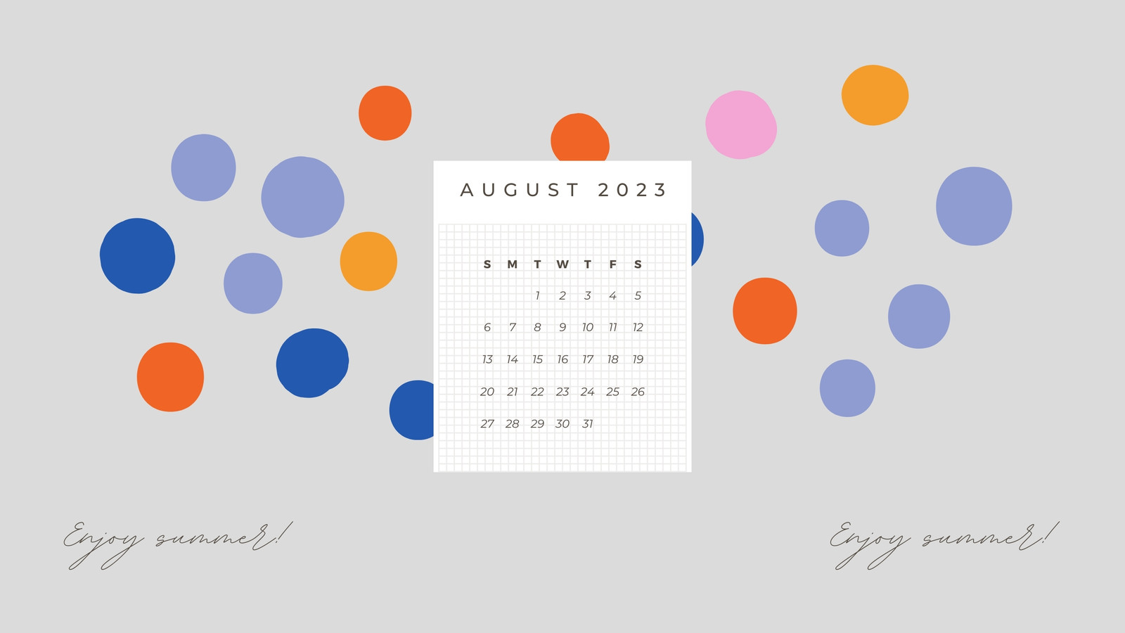 Desktop Wallpaper Calendars: August 2016 — Smashing Magazine