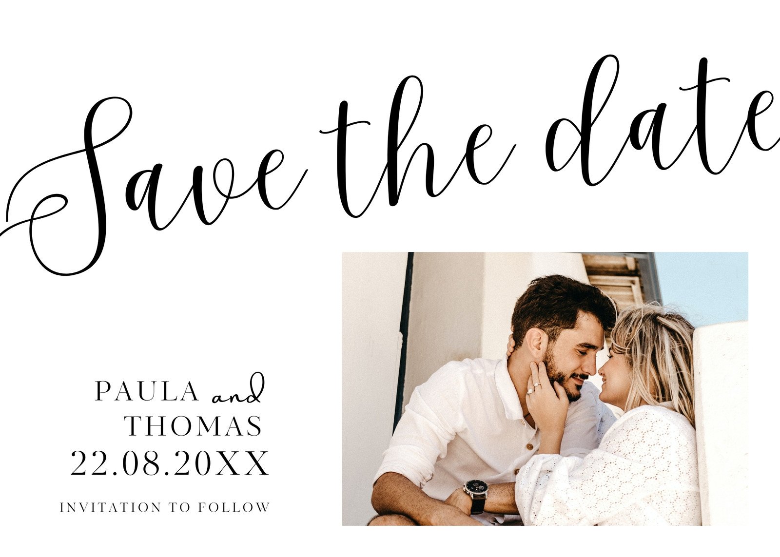 Simply Classic Save the Dates