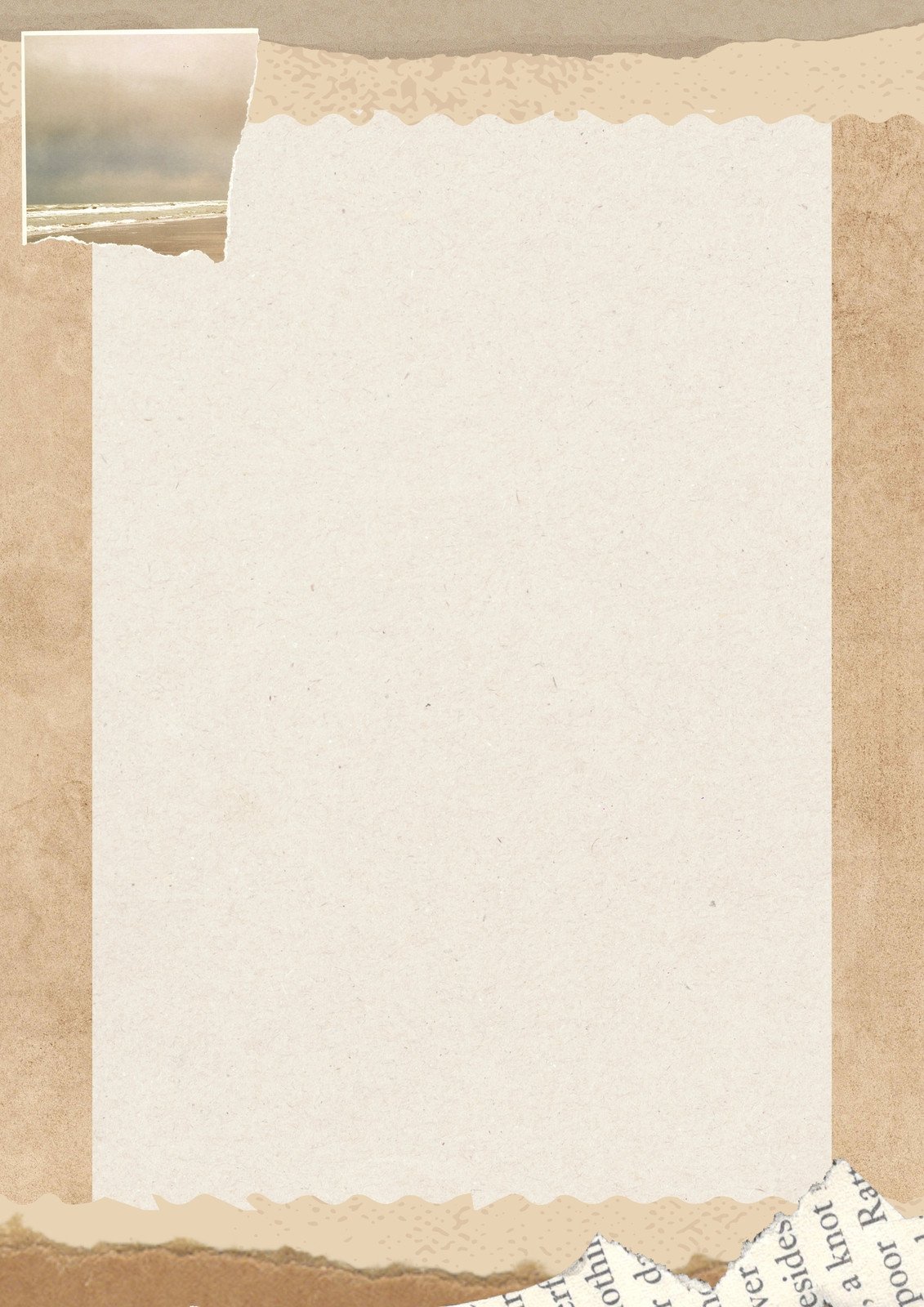 Paper texture delicate pastel beige color, abstract background for  printing, decoration Stock Illustration