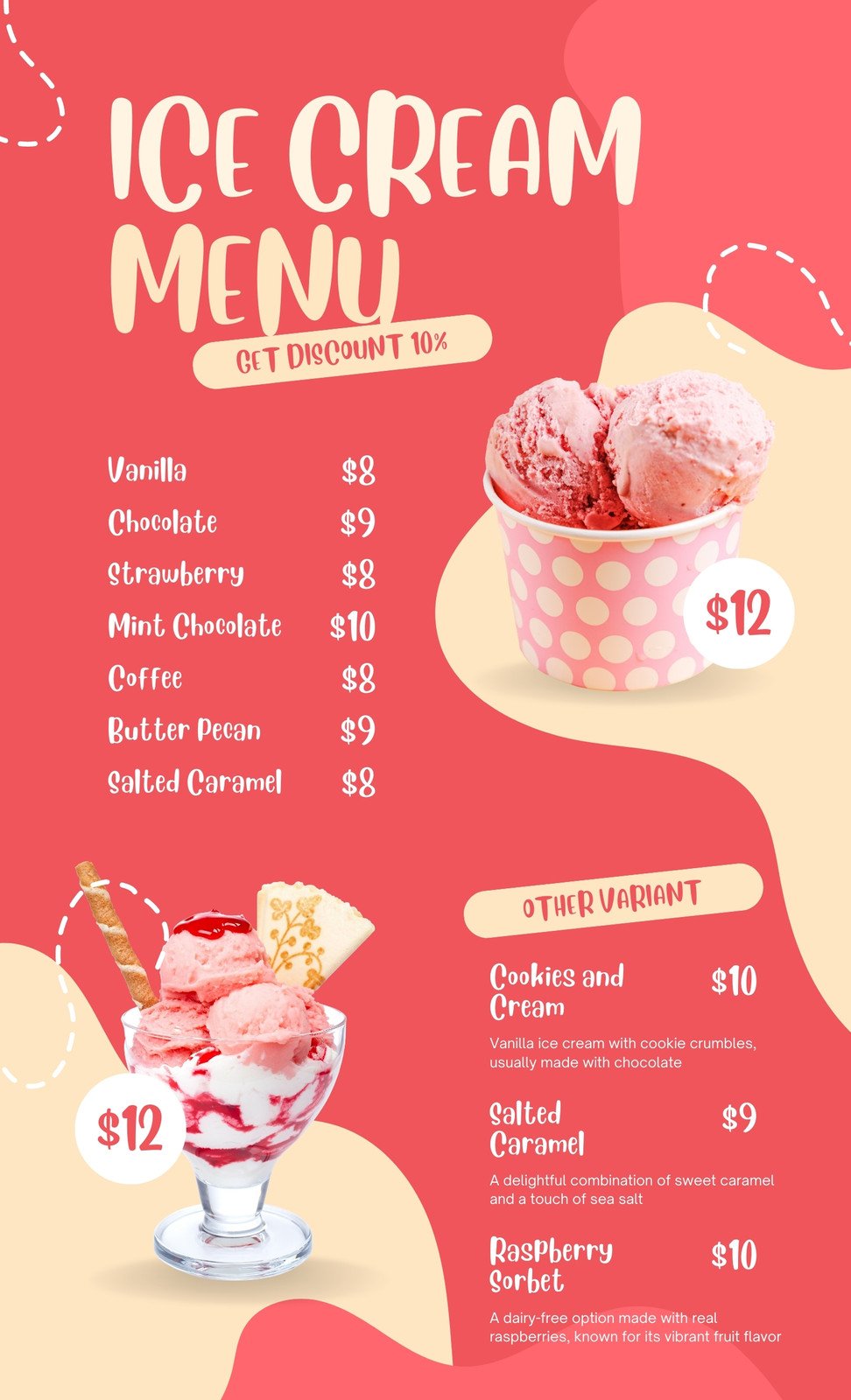 ice cream flavors list with pictures - Google Search  Ice cream menu, Ice  cream flavors list, Ice cream flavors