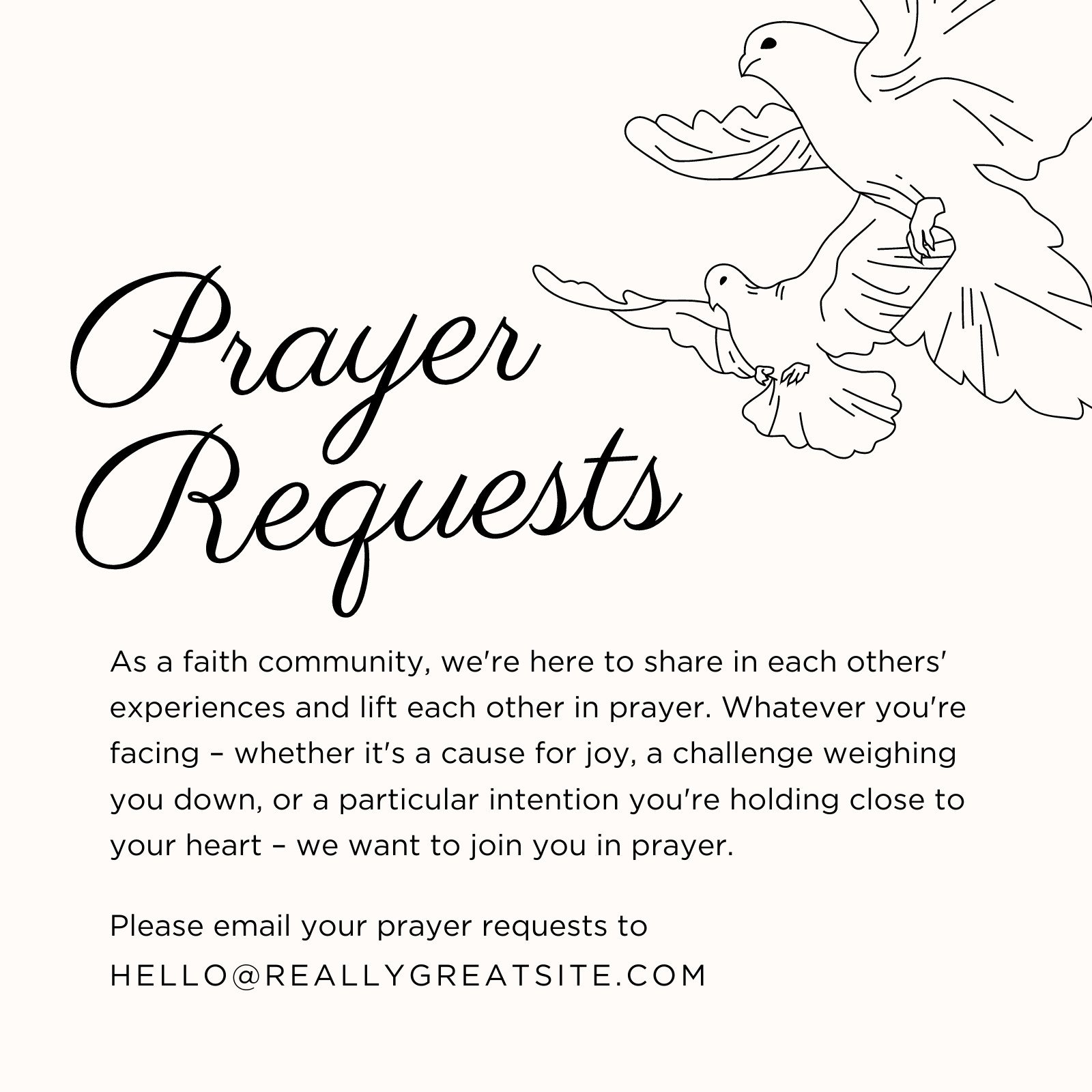 Sample Prayers For Others
