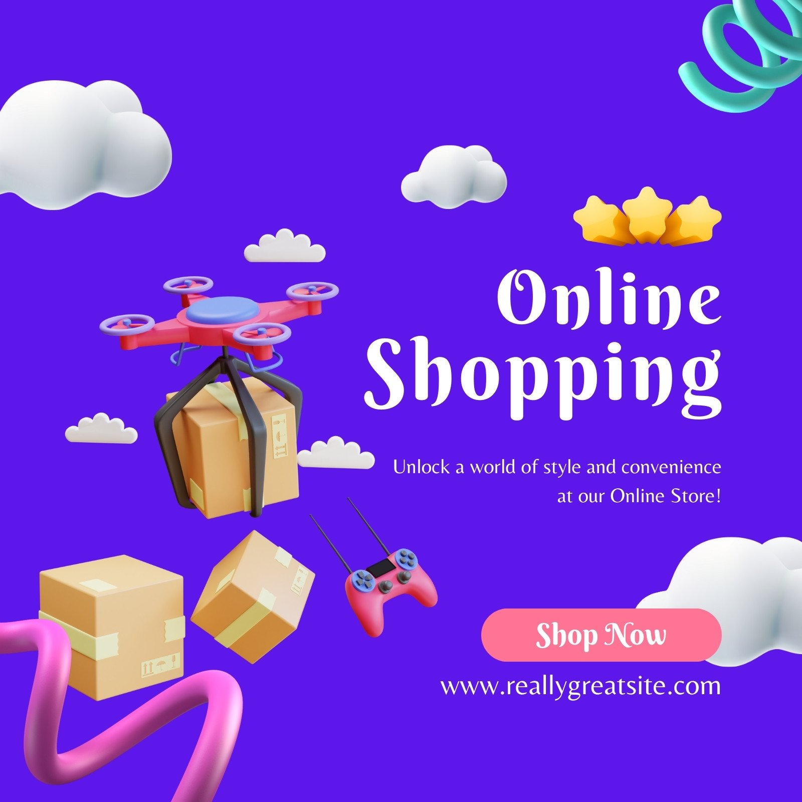 Shop at our Online Store