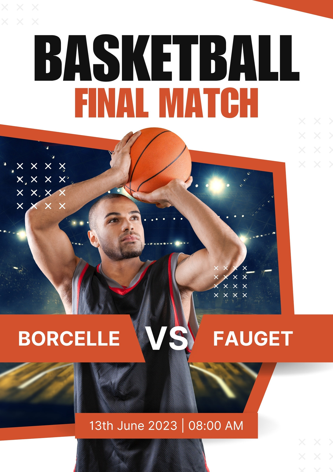 Customize 114+ Basketball Poster Templates Online - Canva