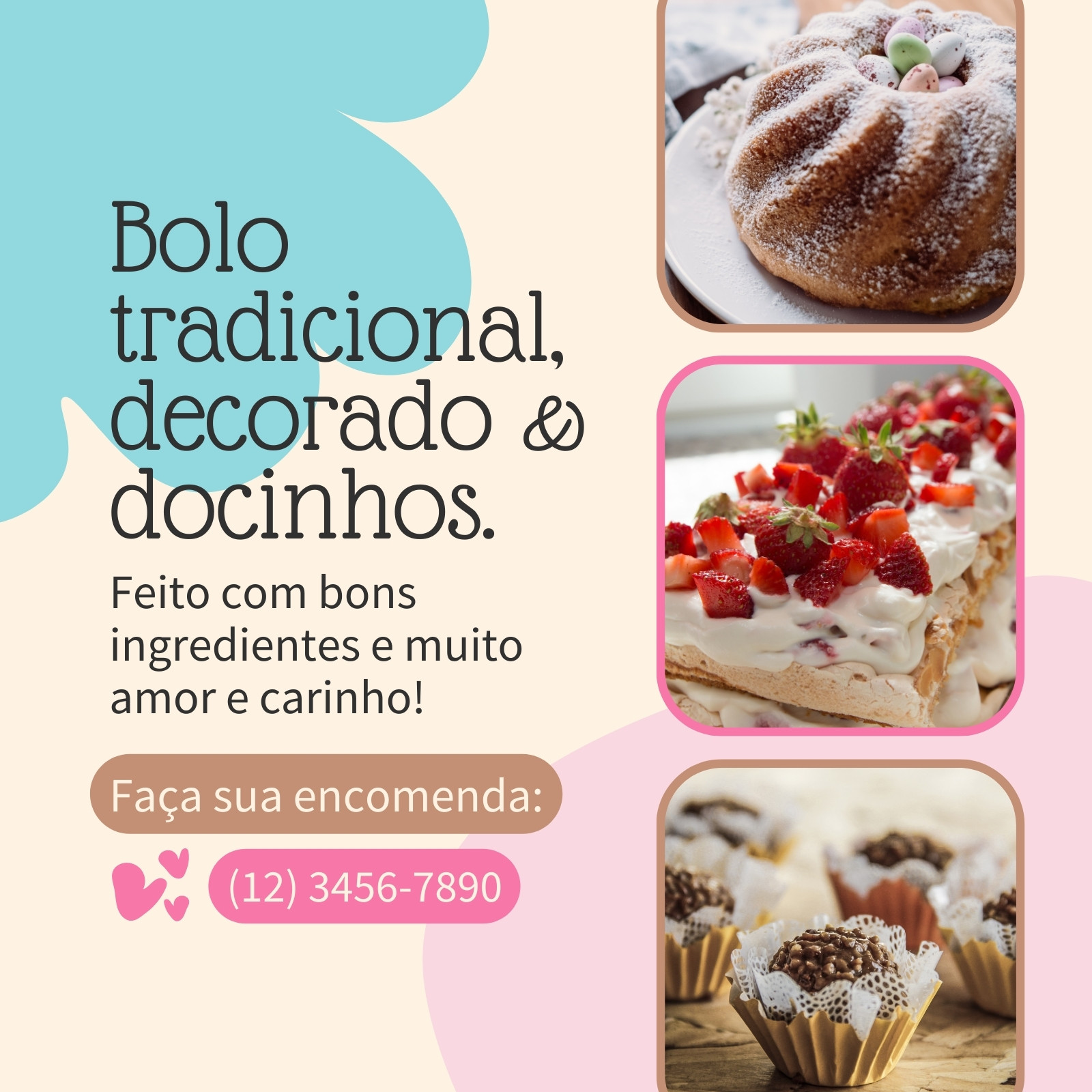 BOLOS DECORADOS – FOLDER – Bolos decorados, topos de bolos e