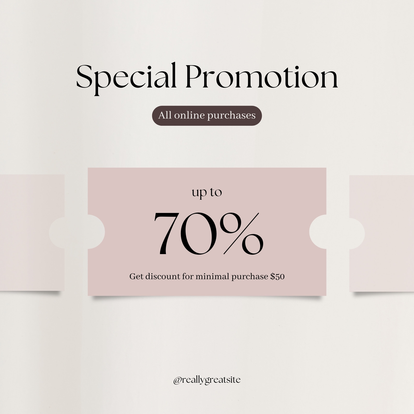 Special Promotions