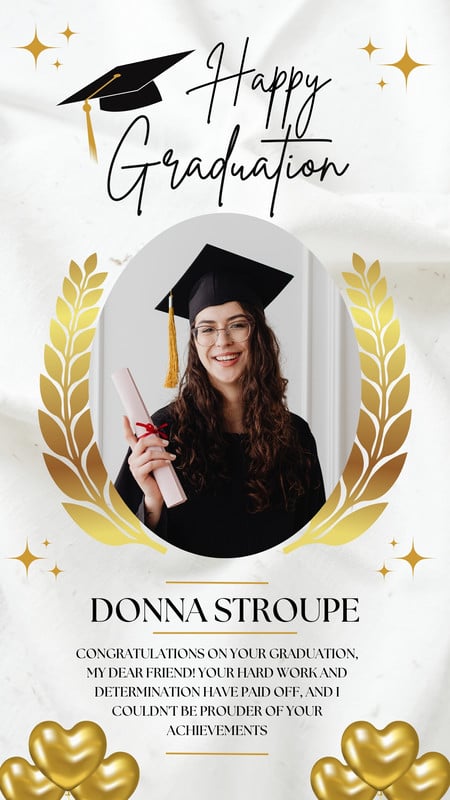 graduation card design