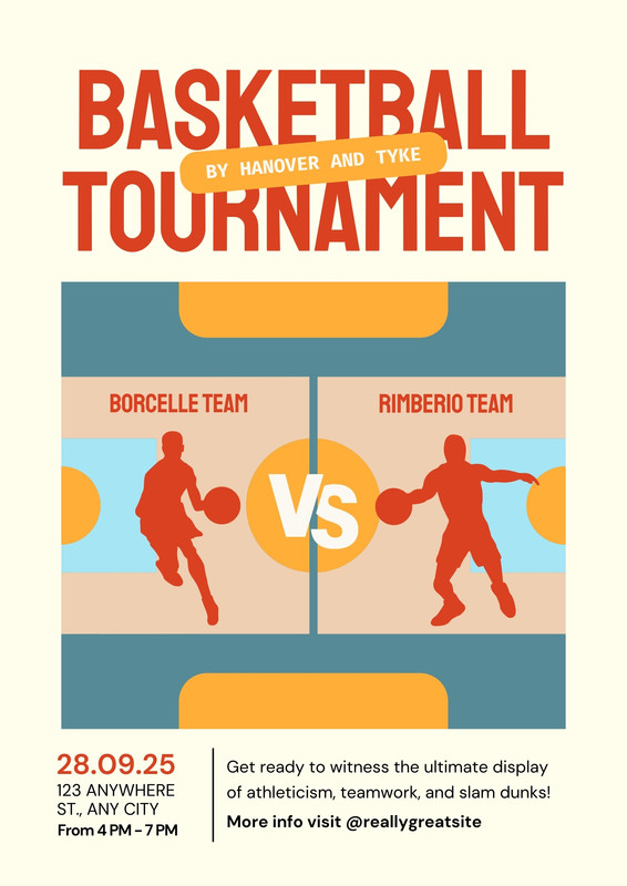 Page 8 Free Printable Tournament Flyer Templates Canva