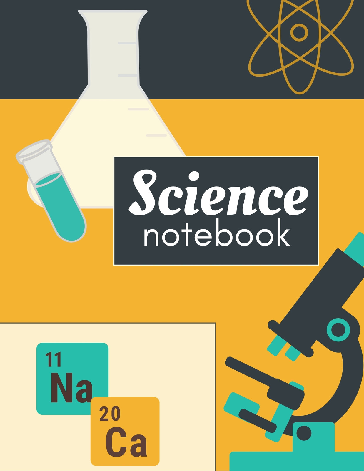 FREE Printable Math and Science Notebook Covers - Pineapple Paper Co.