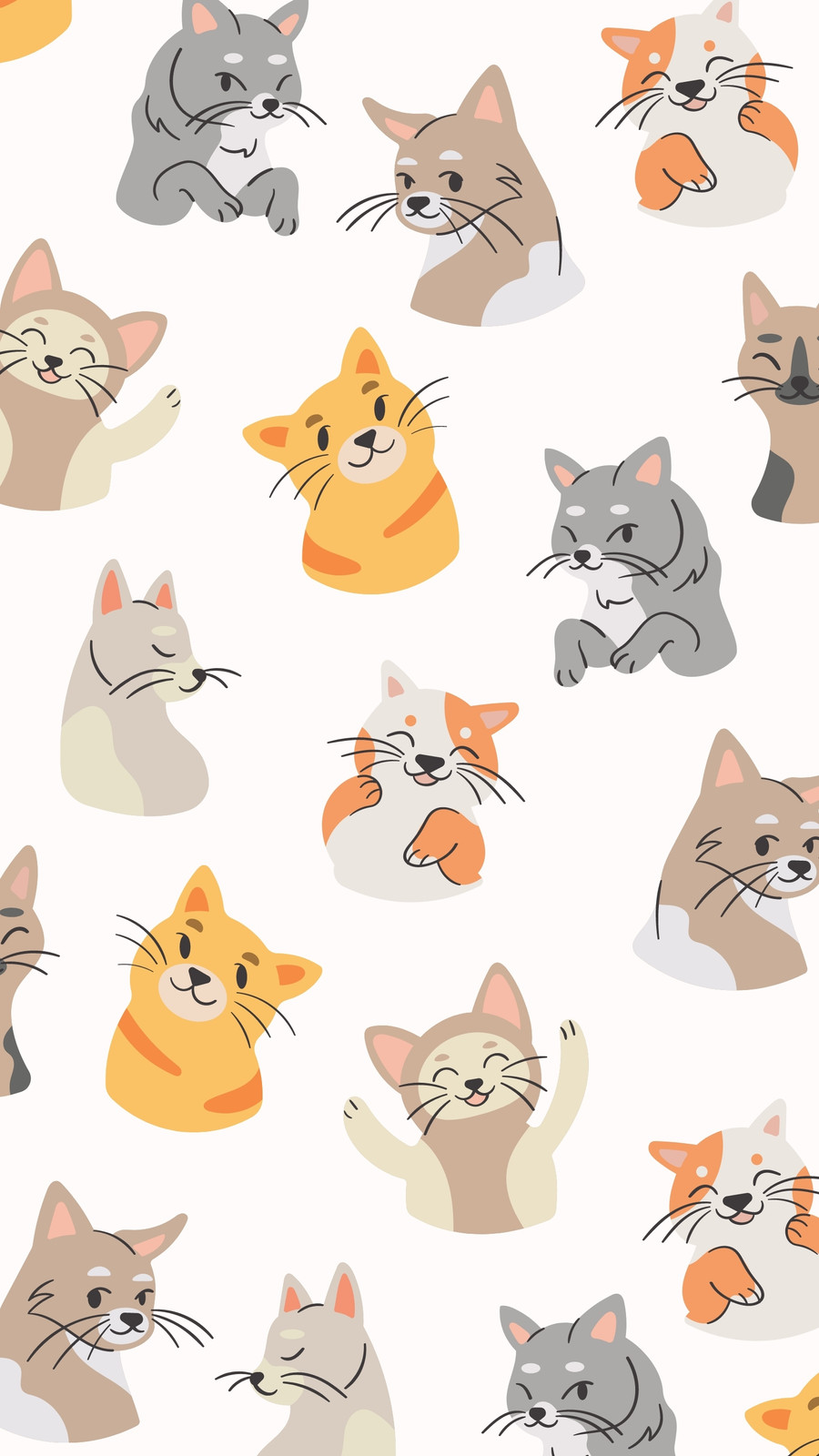 28 Orange Cat Wallpaper ideas  orange cat cute cats cats