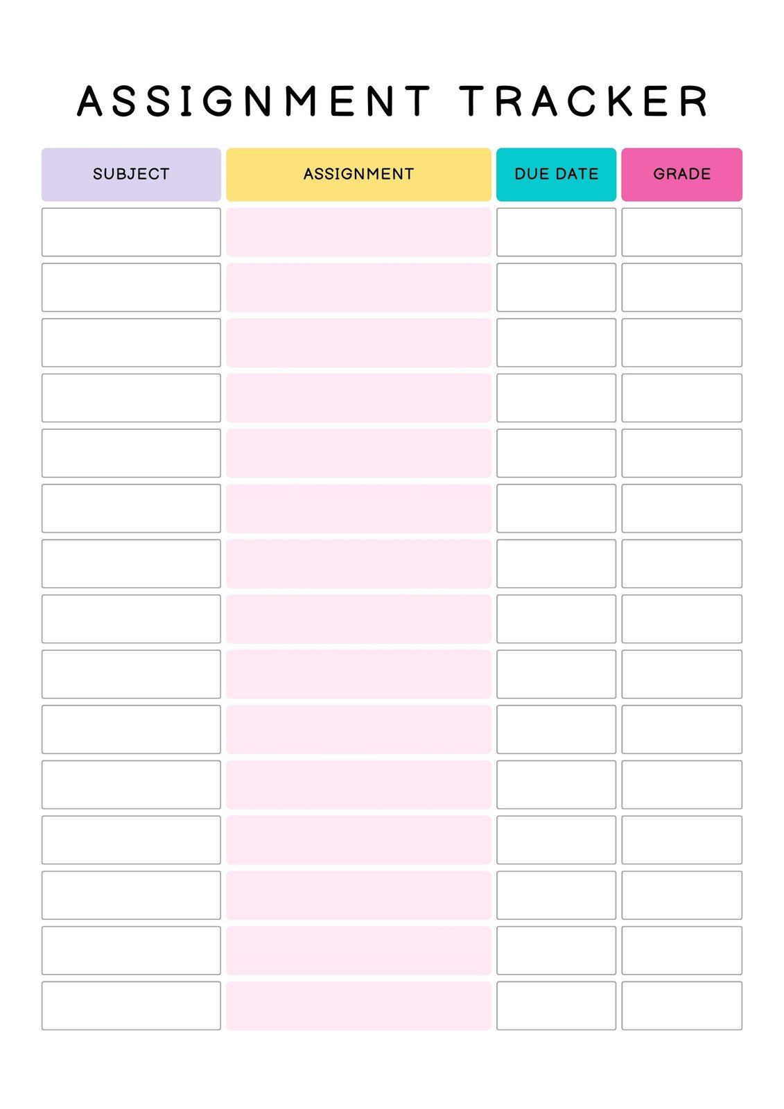 Homework Planner: A Simple Daily And Weekly Student Homework Organizer &  Diary For Kids And Teens