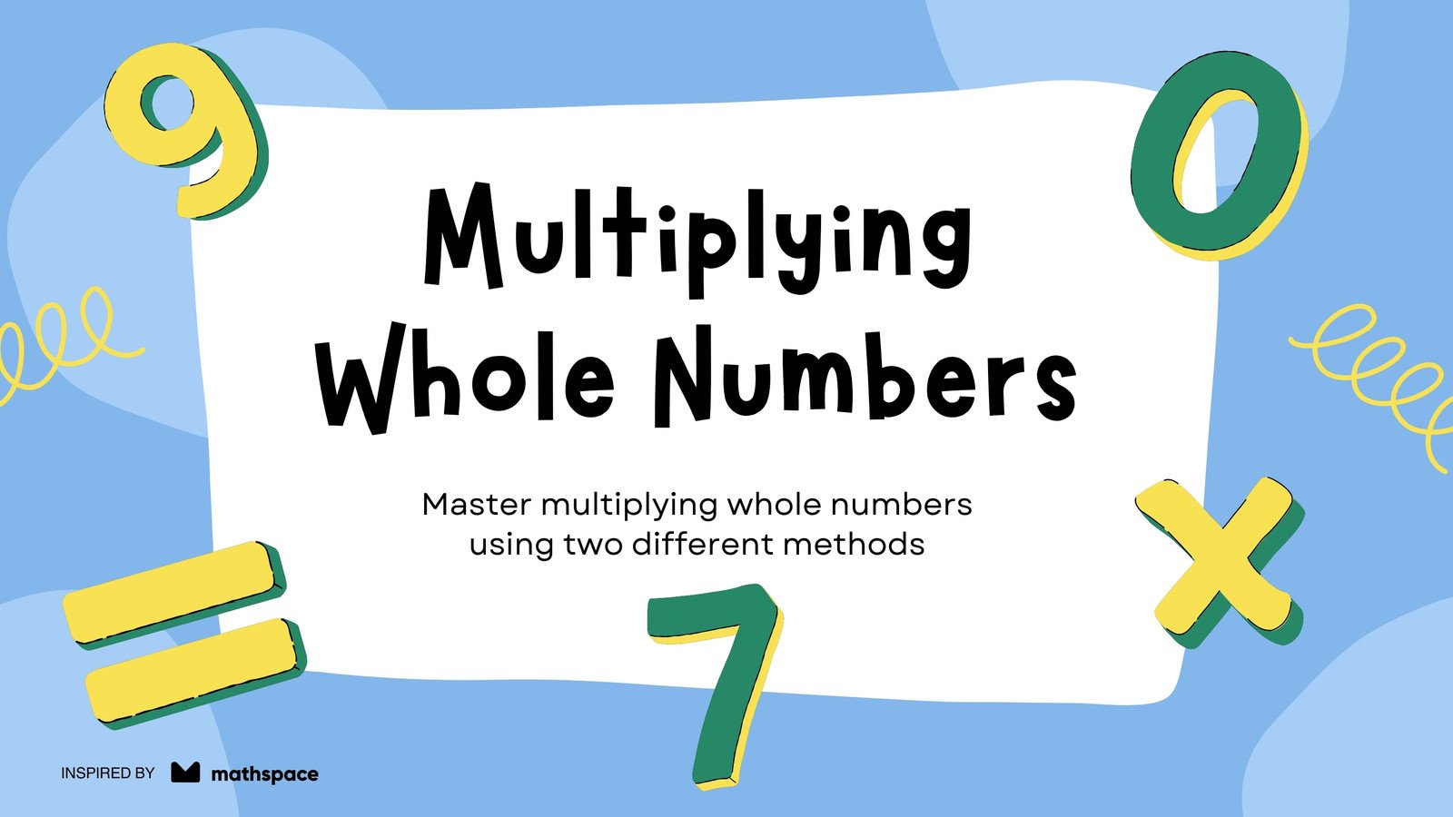 Free and customizable numbers templates