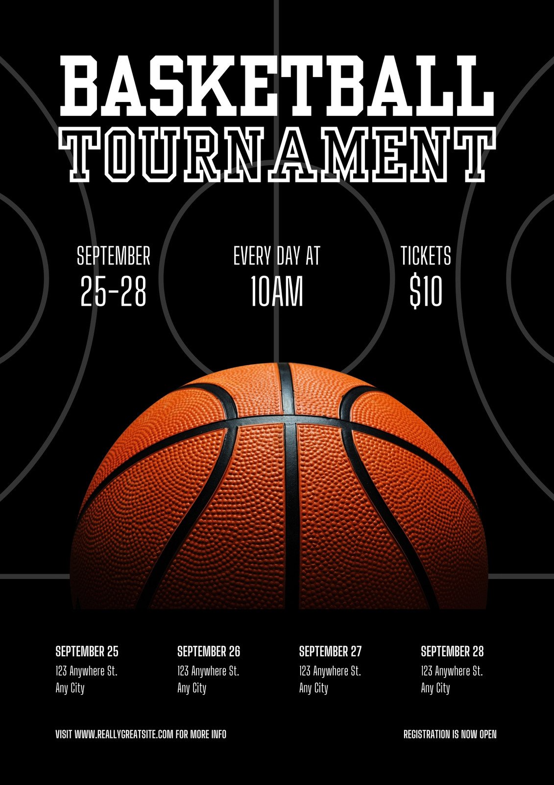 Basketball Poster Templates  Customize & Download - PhotoADKing