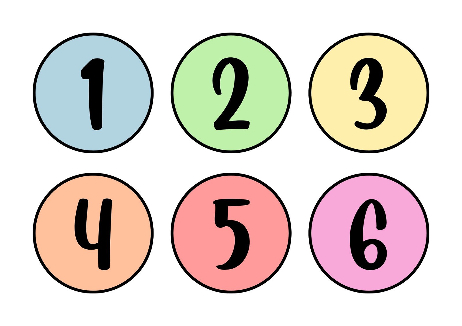Numbers | Sticker