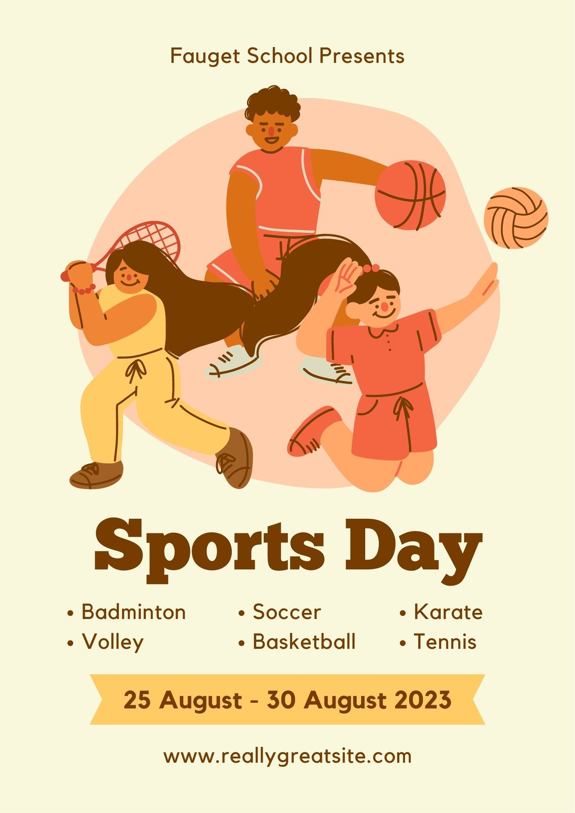 music video school sports day clipart
