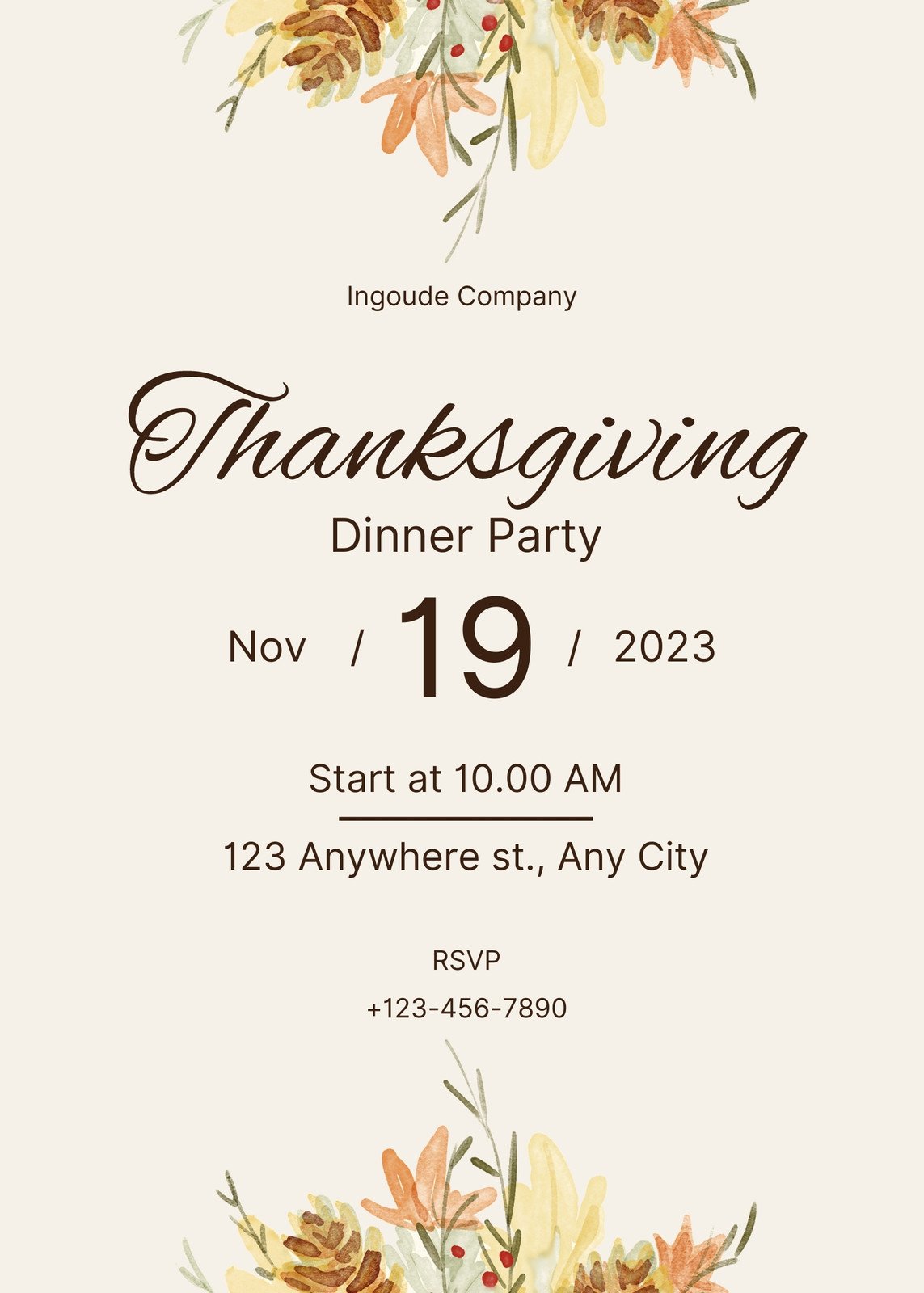thanksgiving invitation templates microsoft