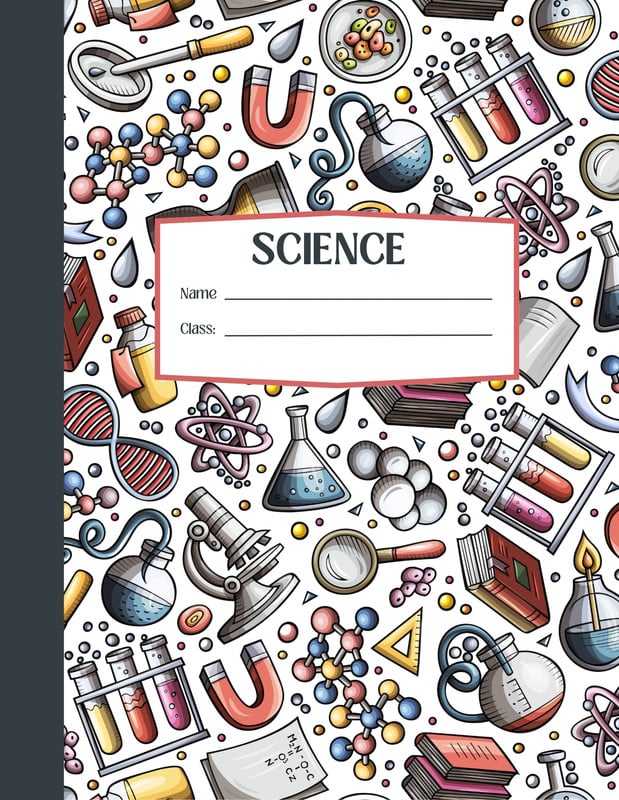 Customize 63+ Science Notebook Covers Templates Online - Canva