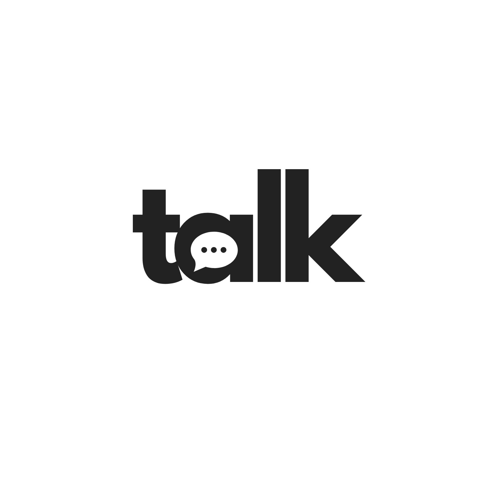 Talk More Creative And Brilliant Logo Design 34 - Preview