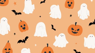 ghost halloween wallpaper