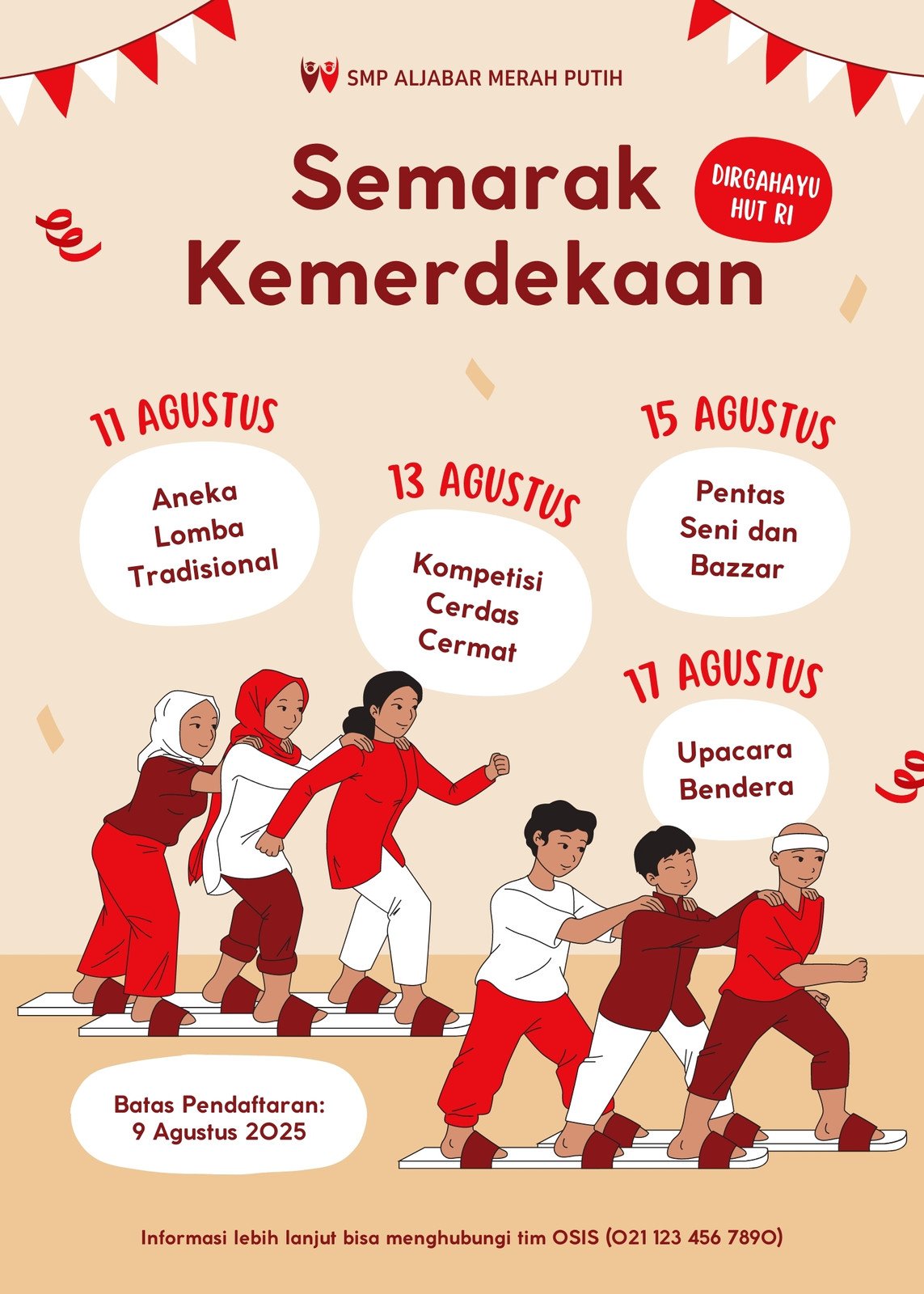 contoh poster kegiatan