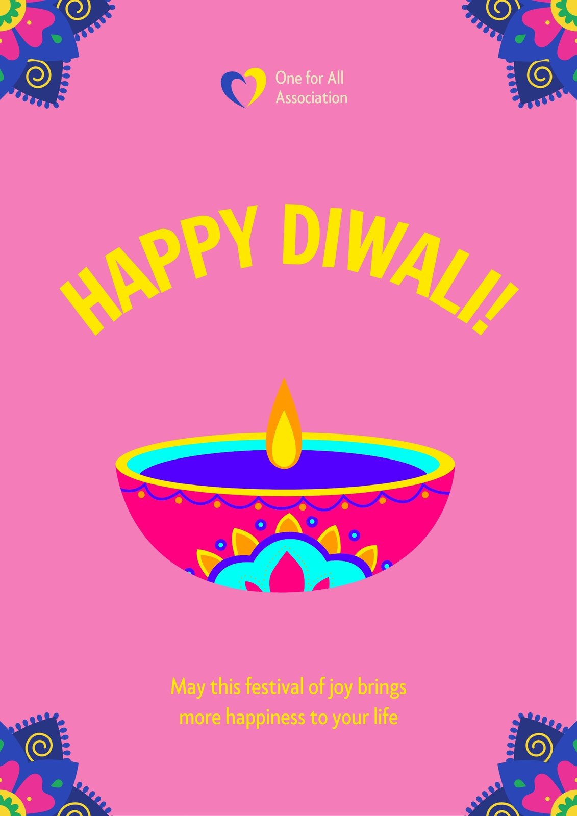 Happy Diwali Festival of Light Card for Company | Diwali festival of  lights, Happy diwali, Festival lights