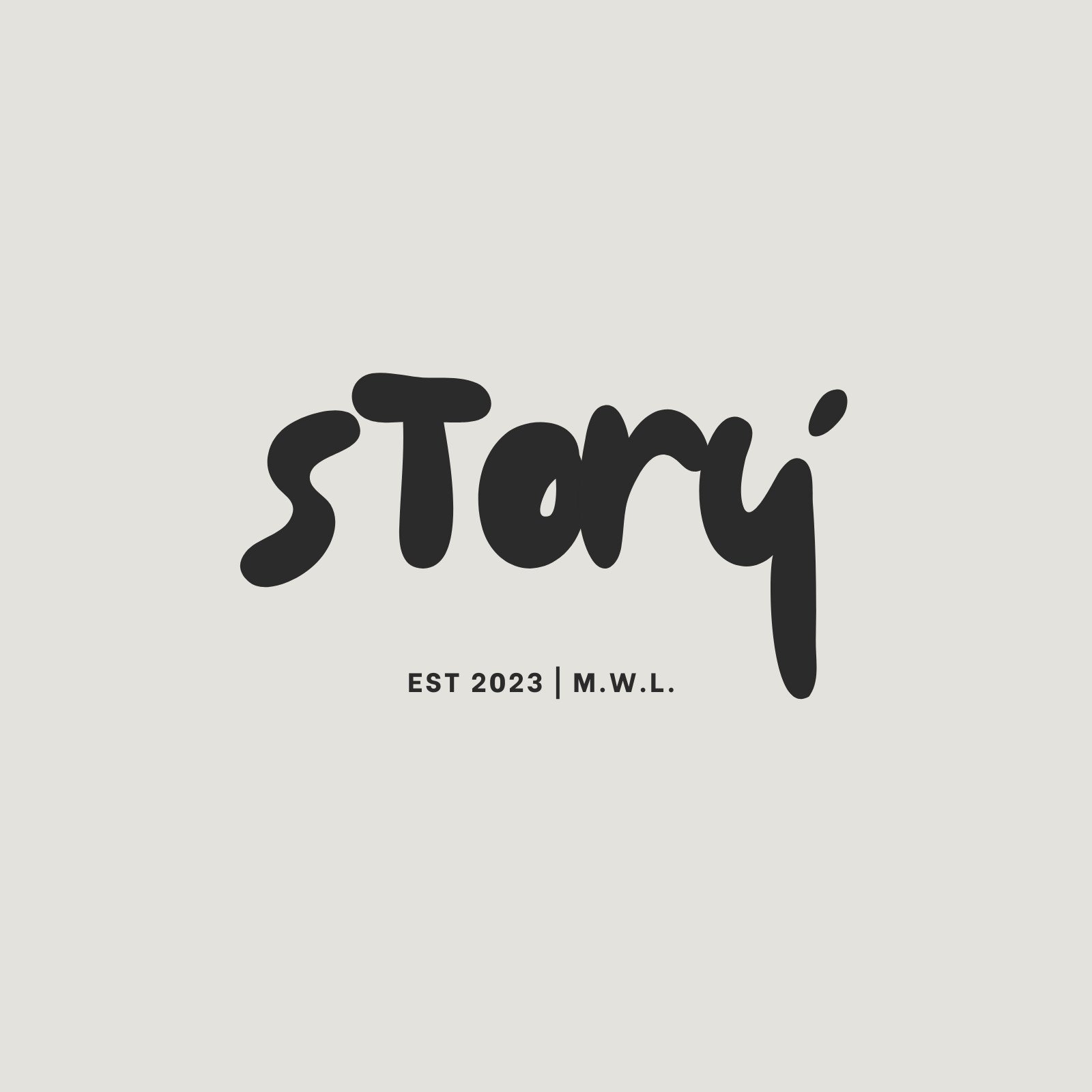 Story Text Effect and Logo Design Word