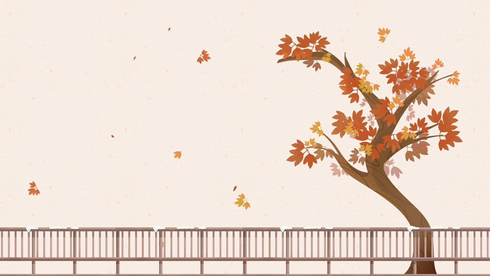 Page 2 - Free customizable autumn desktop wallpaper templates