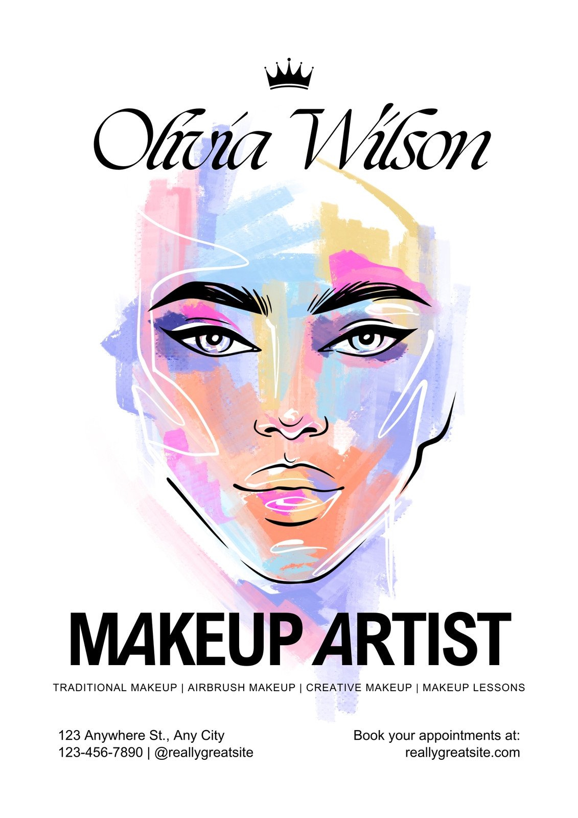 Customize 518+ Makeup Poster Templates Online - Canva