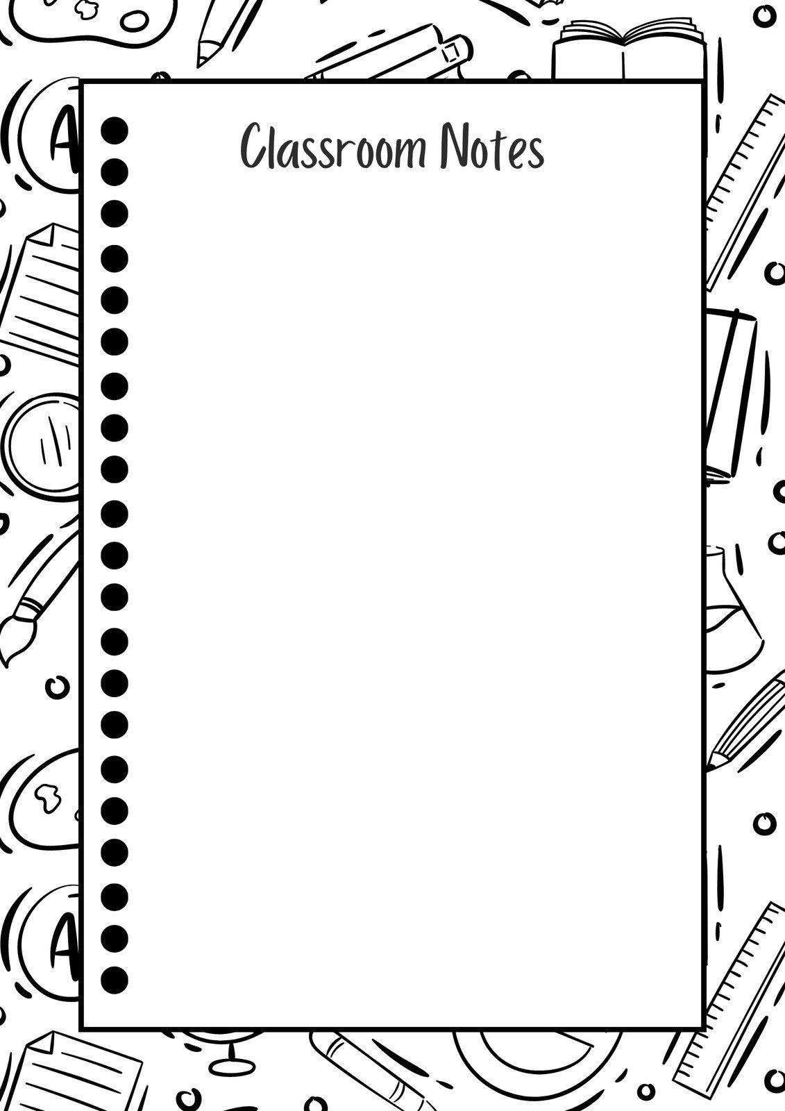 page borders for school projects