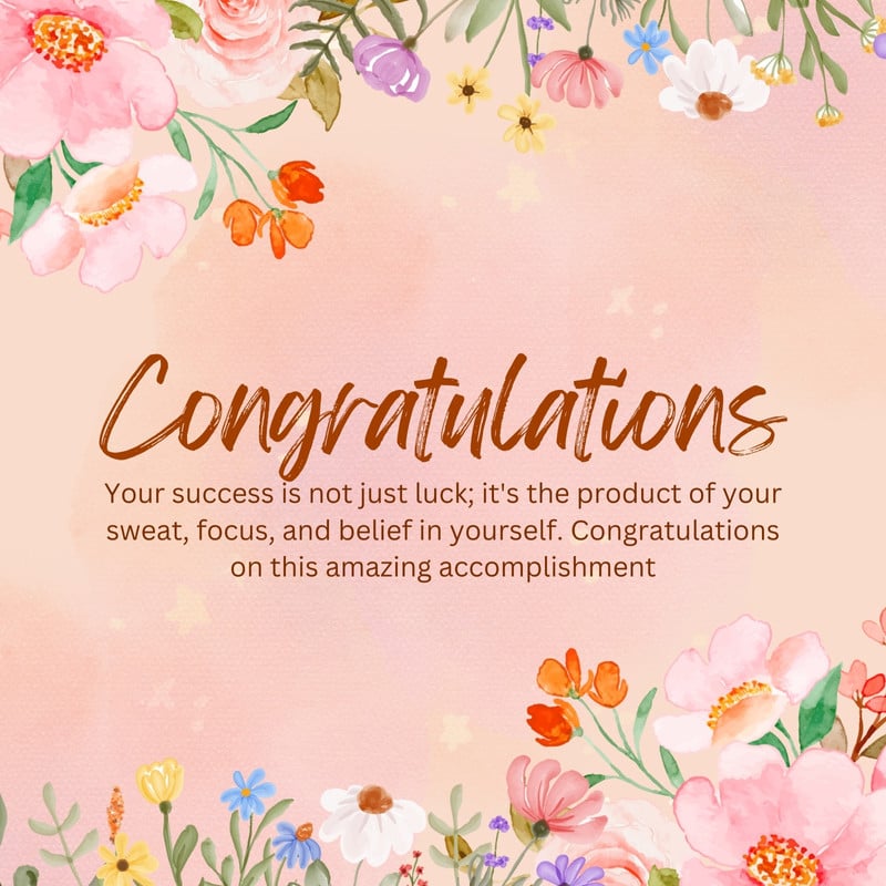 Page 6 - Free, printable custom congratulation card templates | Canva