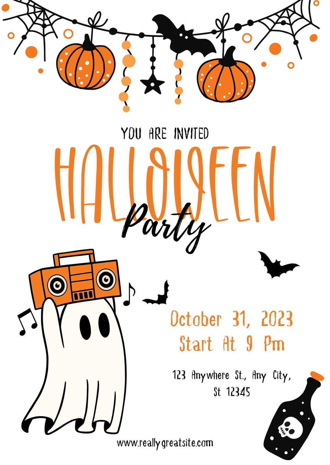 halloween invitation ideas