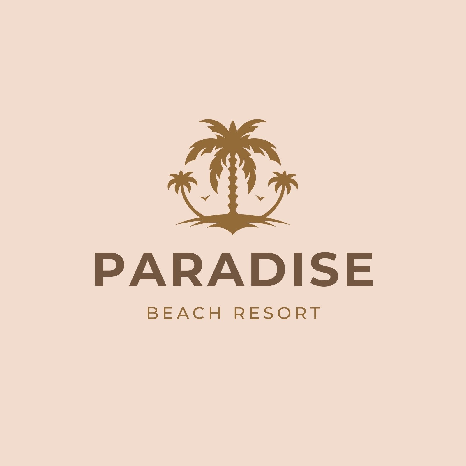 Resort Logo Design Template Stock Vector (Royalty Free) 1270142926 |  Shutterstock