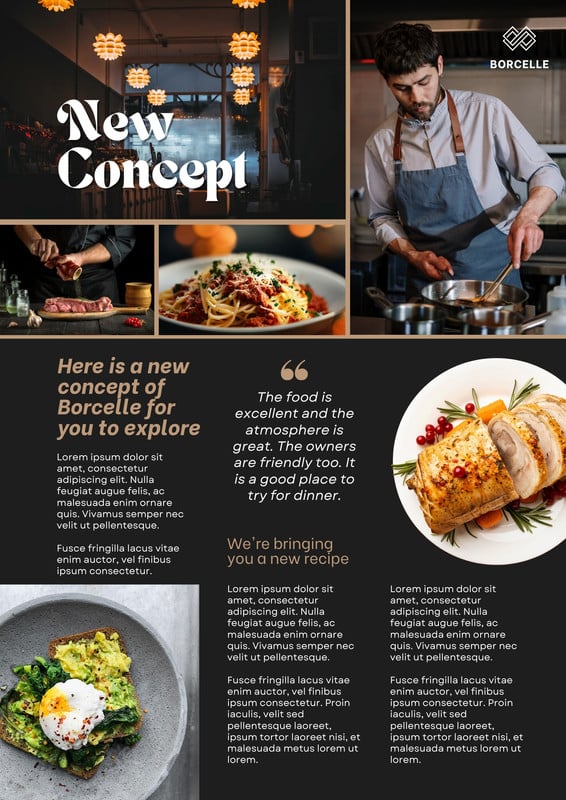 Image result for From Classic Comforts to Bold Creations: Find Your Culinary Inspiration Here infographics