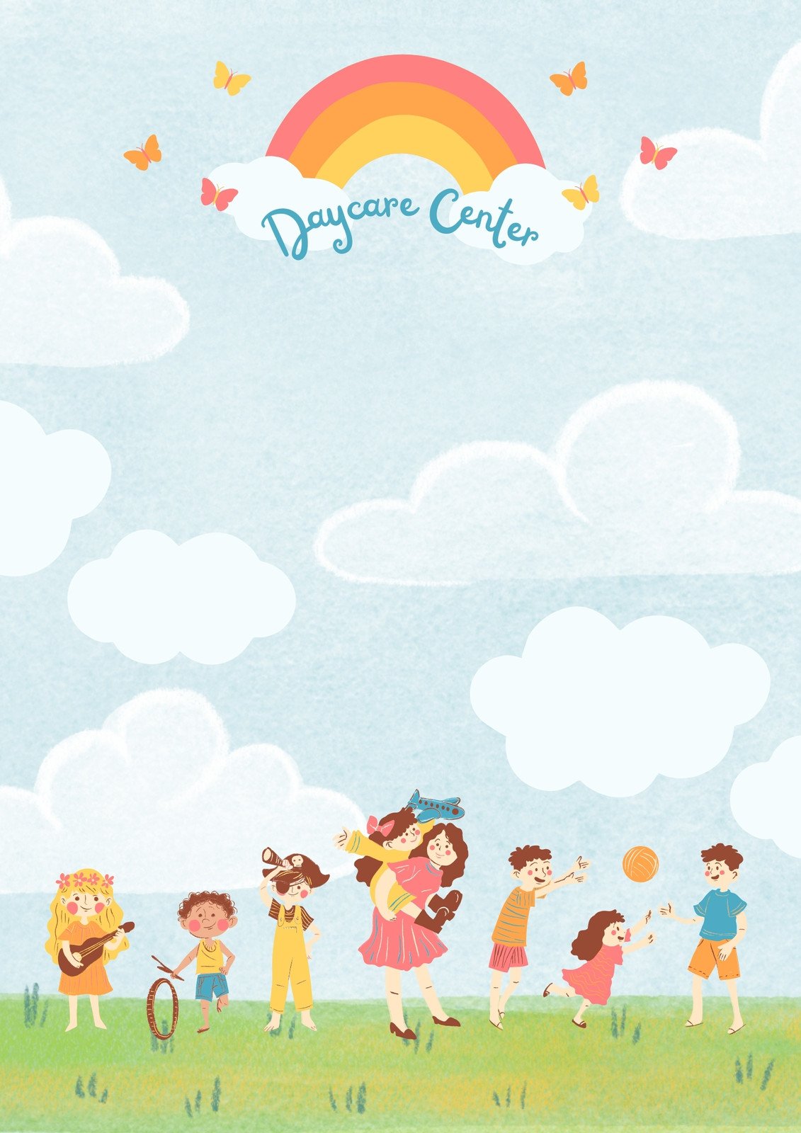 Free and customizable daycare templates