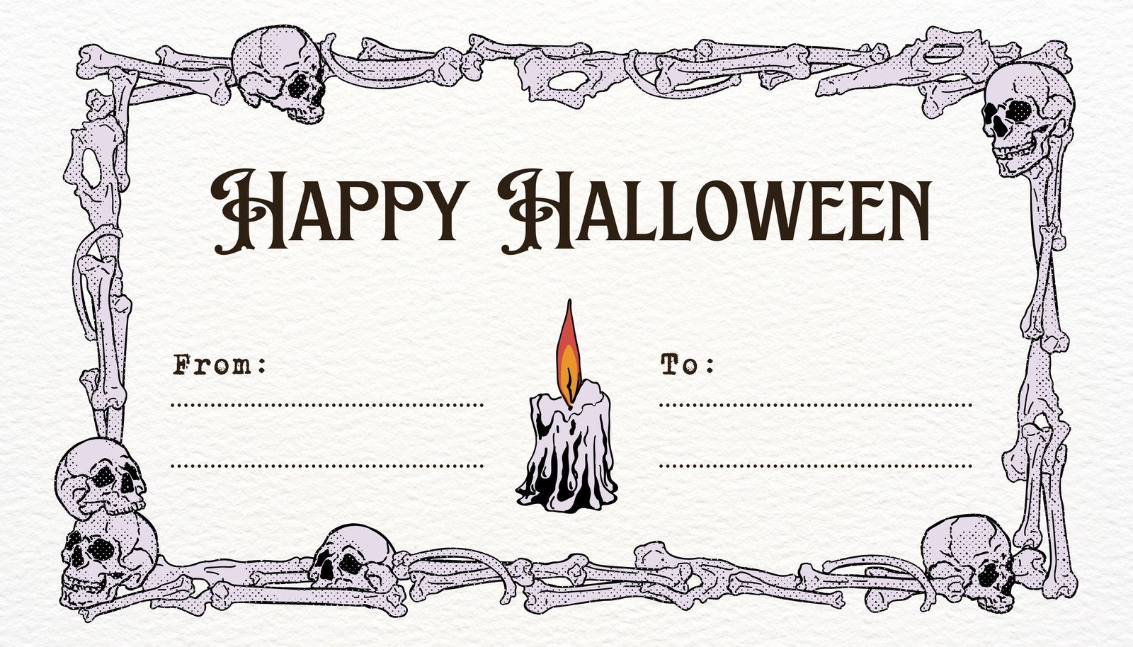 halloween certificate templates