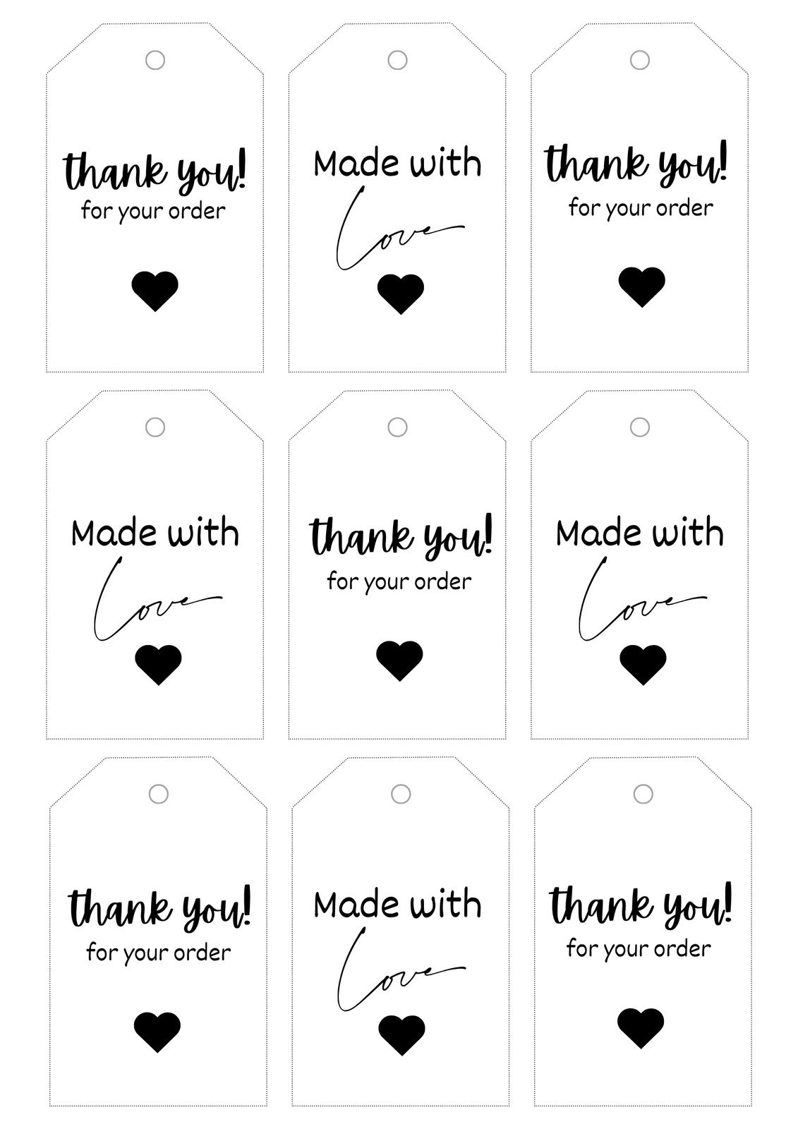 5 Senses Gift Tags Printable Labels 1st Anniversary Gift for 