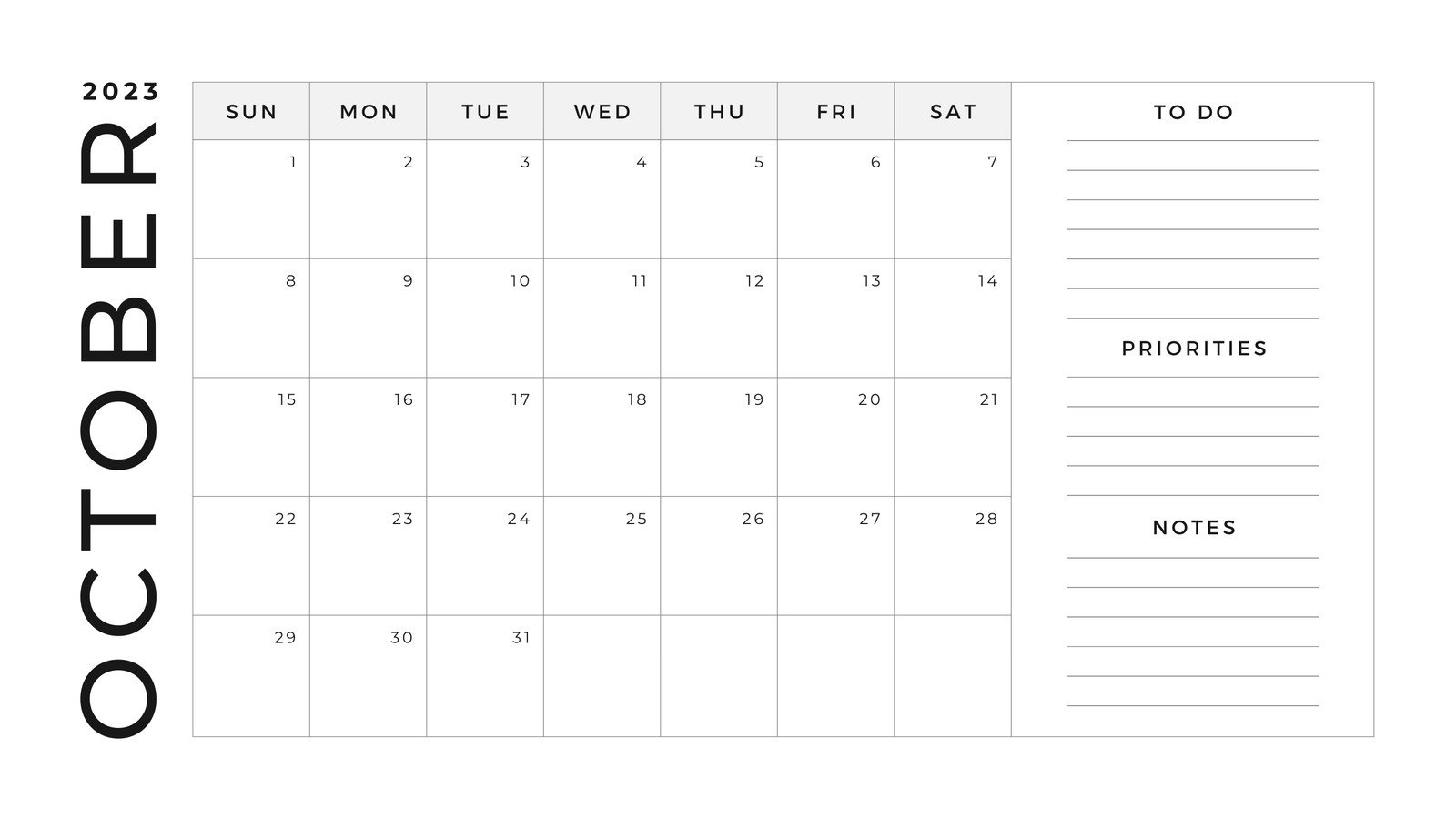 Printable 2022 Schedule