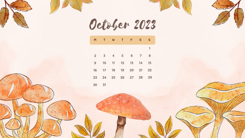 FREE DESKTOP SCREENSAVER- OCTOBER - Place Of My Taste