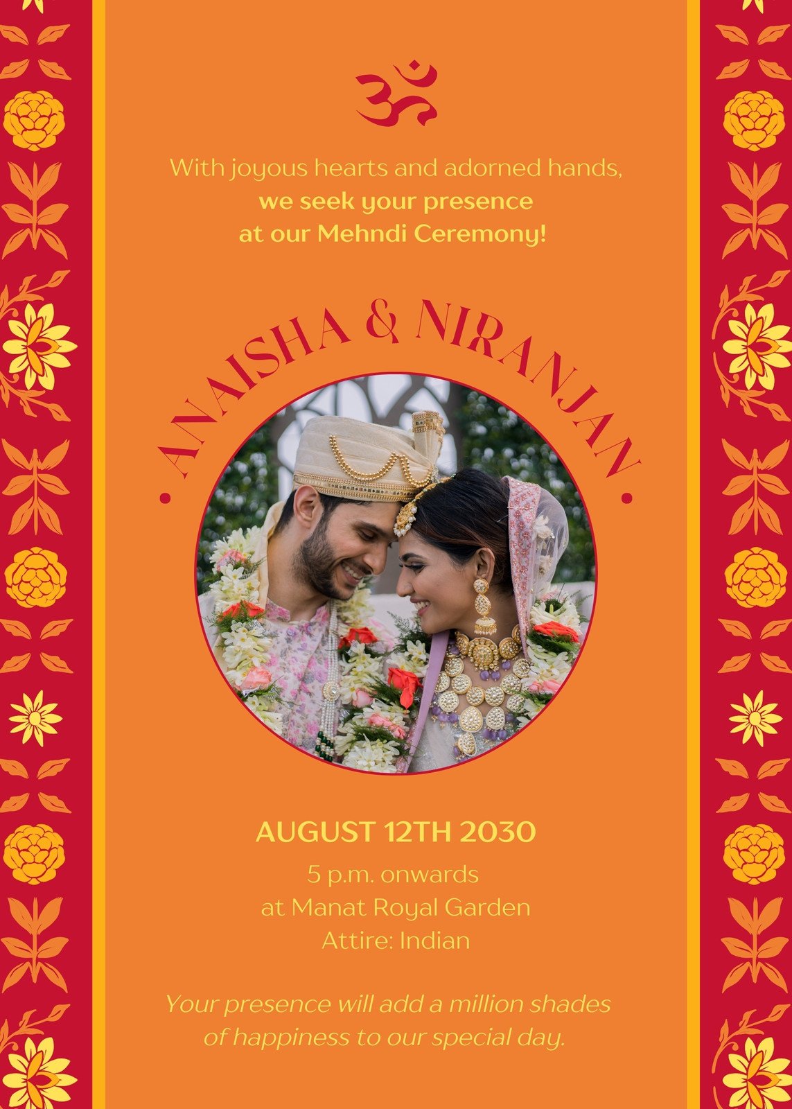 Multi Events Wedding Invite Pdf - Wedding Invitation Pdf eCard