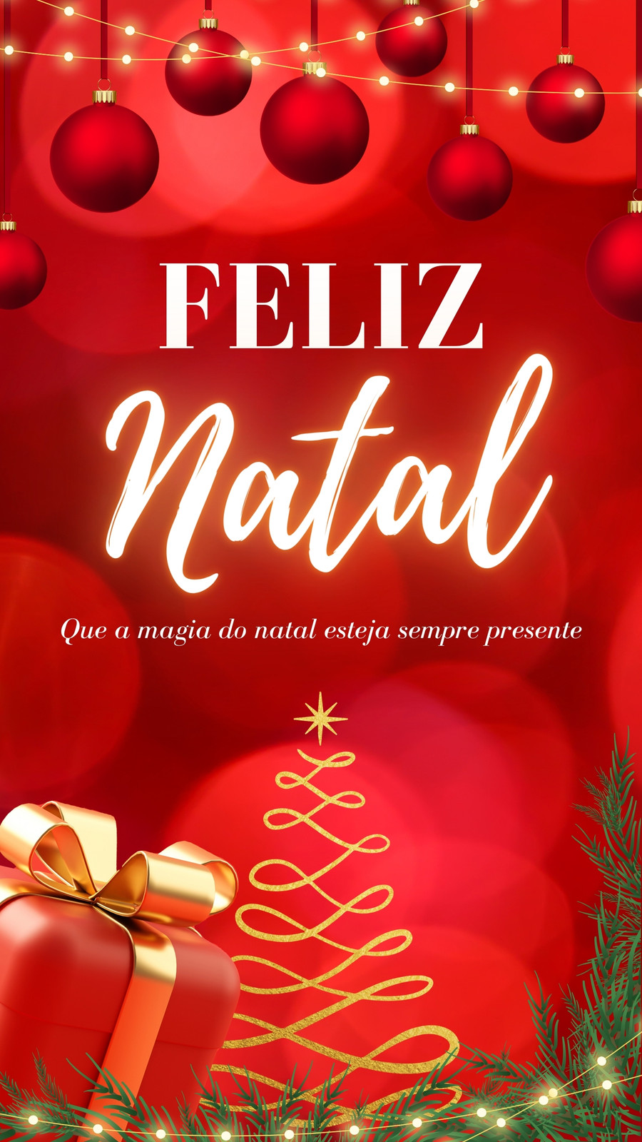 Mensagem de Feliz Natal  Lindas Frases e Imagens - Canva