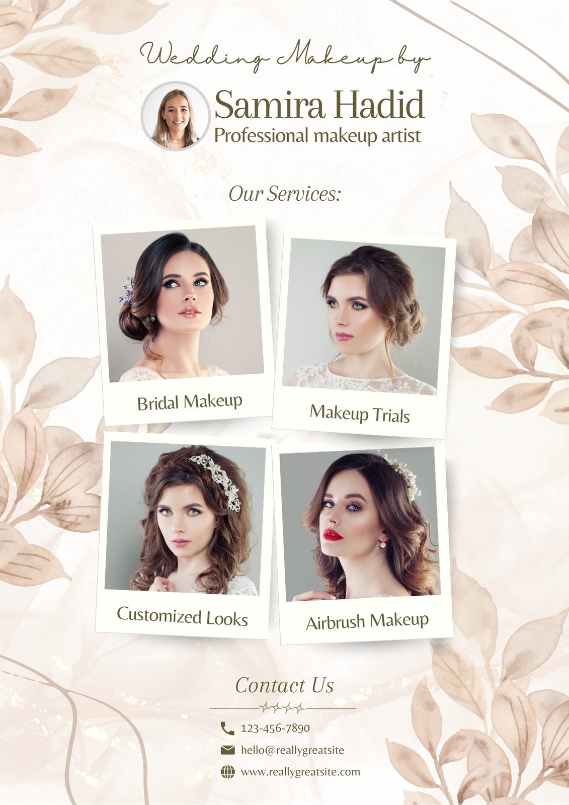 Editable Glam Go Makeup Special Deals Template, Custom Makeup Pricing  Flyer, Book Now Makeup Artist Flyers, Beauty Business Canva Template 