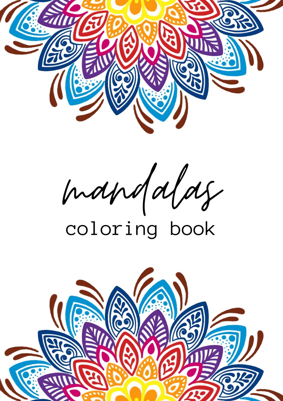 Free and customizable mandala templates