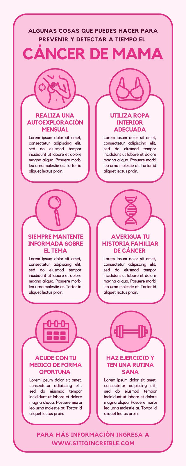 cancer de mama infografia