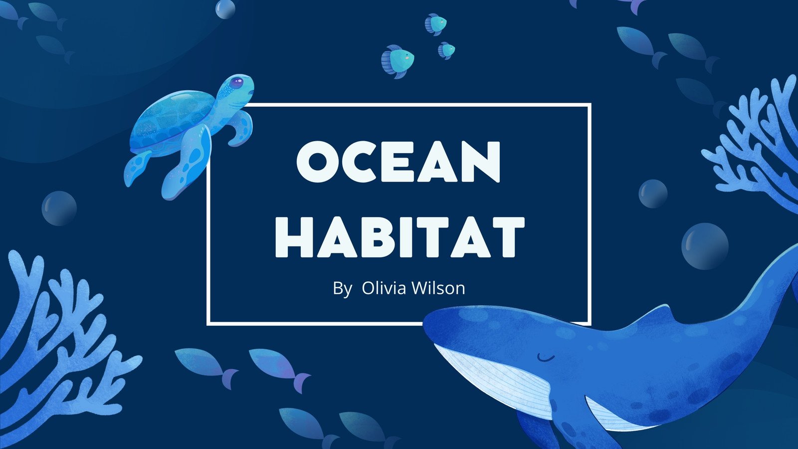 Free and customizable ocean templates