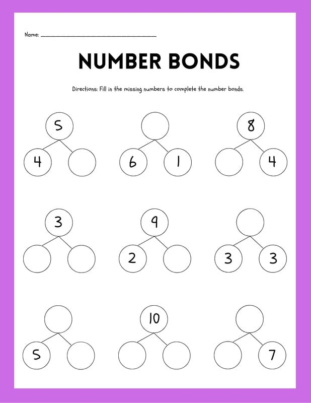 Free 1st grade math worksheet templates to customize | Canva