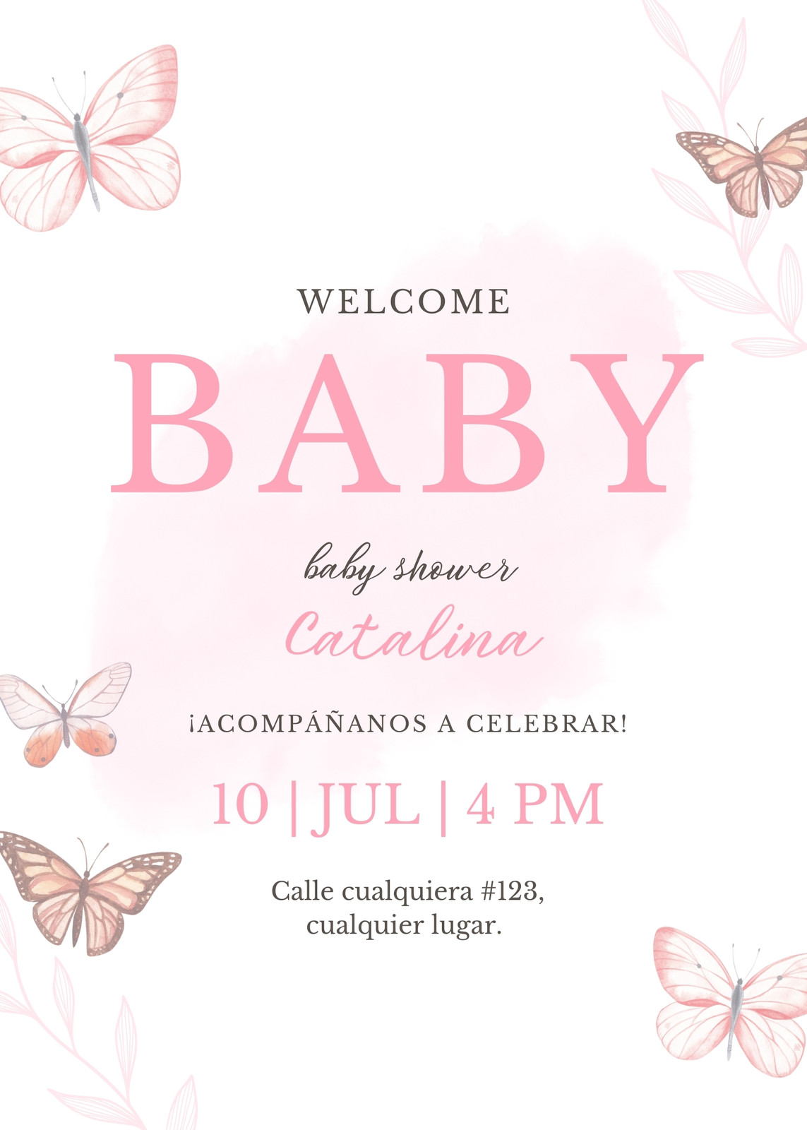 Plantillas baby shower - Gratis y editables - Canva