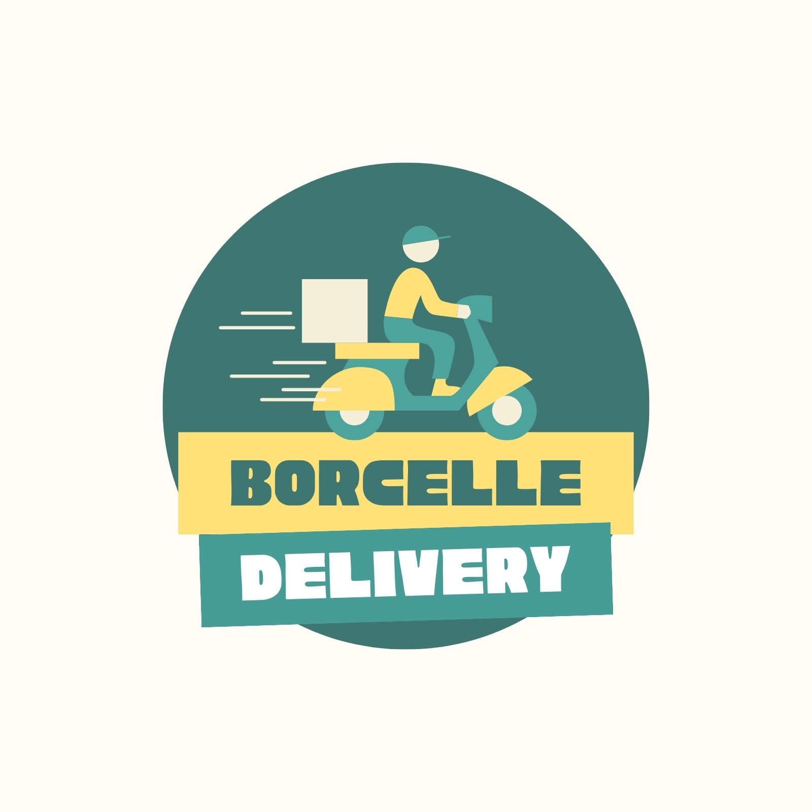 motorcycle delivery icon vector, solid logo. ESP10 Stock Vector | Adobe  Stock