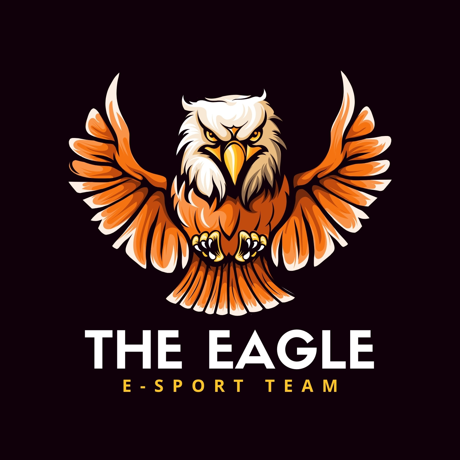 Eagle Bird Mascot. Esport Logo Badge Stock Vector - Illustration of  graphic, league: 236809132