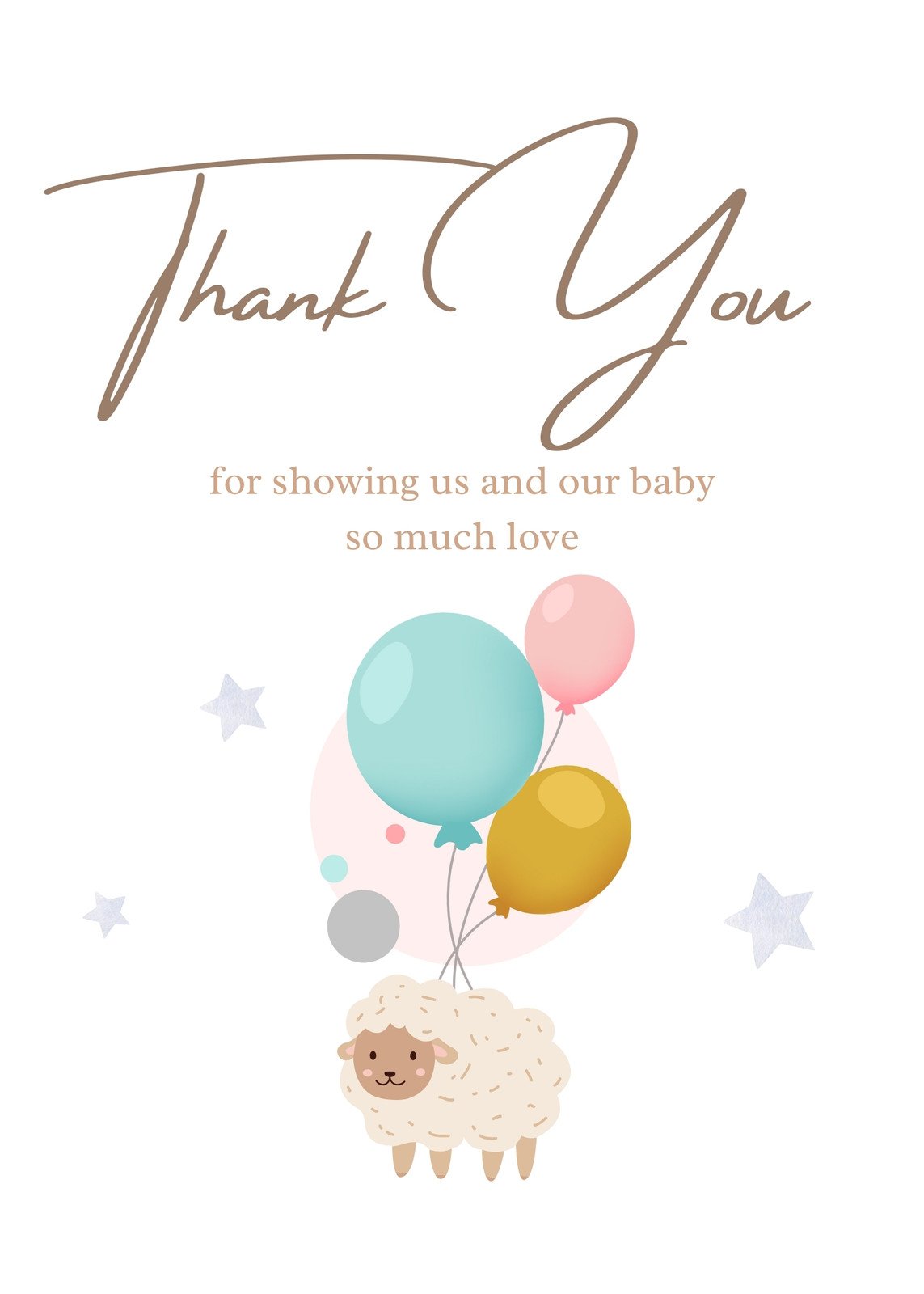 Baby shower THANK YOU card printable with green alligator and pink color  theme for girls, instant download - ap001