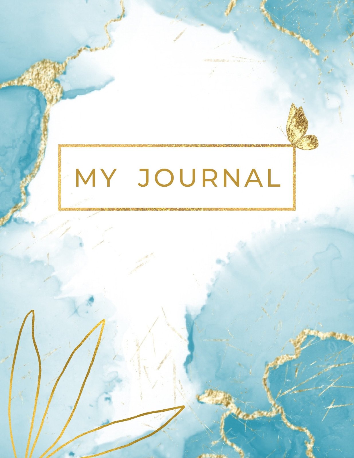 Elegant and Feminine Journal Page