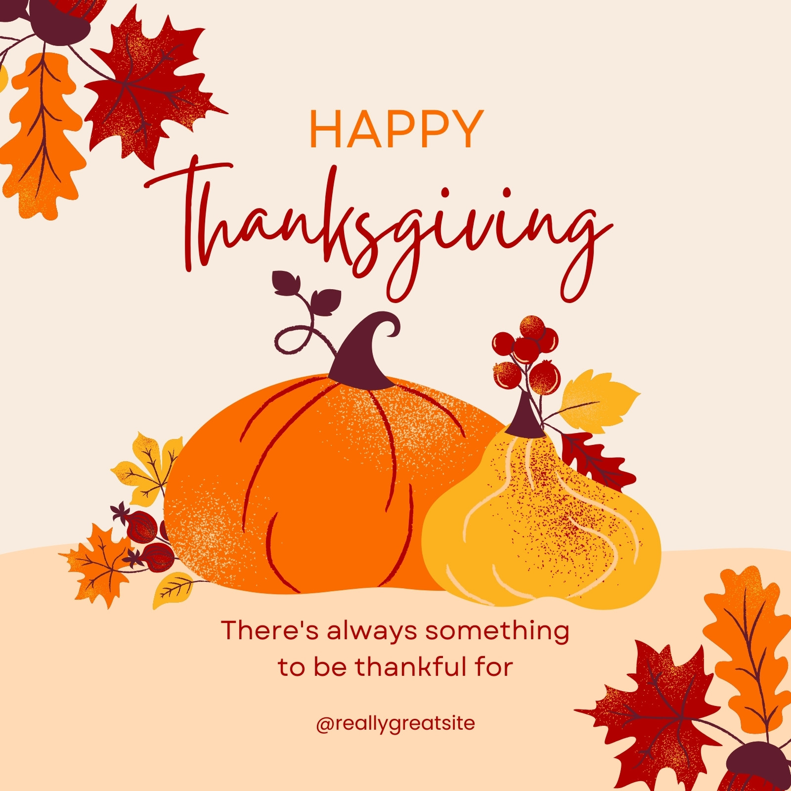 Page 3 - Free editable Thanksgiving Instagram post templates